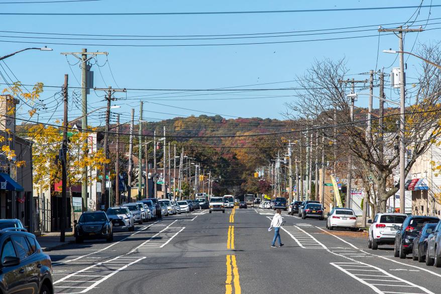 Midland Avenue on Staten Island ten years after the devastating storm.