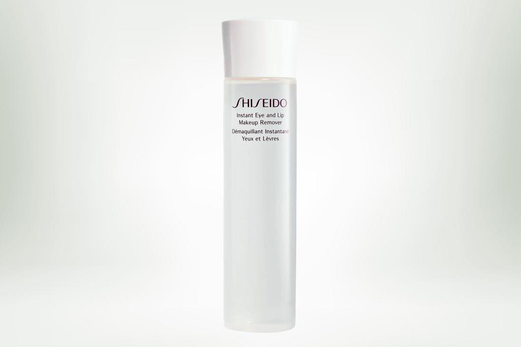 Close up of Shiseido Instant Eye and Lip Makeup Remover.