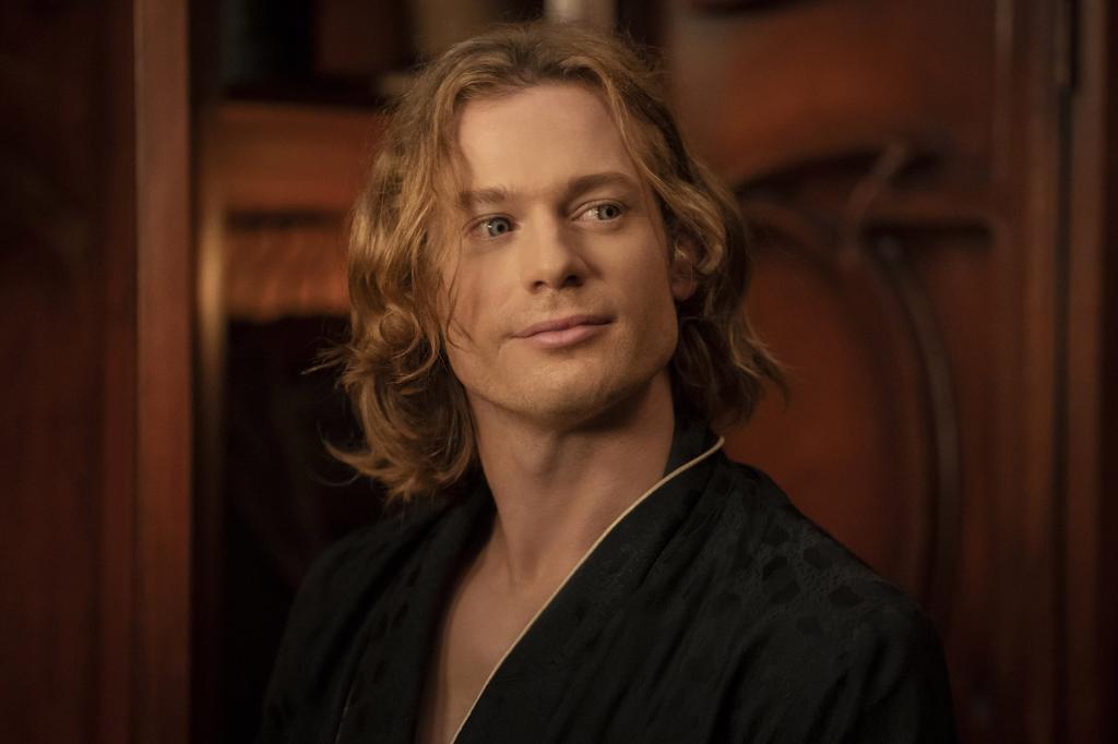 INTERVIEW WITH THE VAMPIRE, (aka ANN RICE'S INTERVIEW WITH THE VAMPIRE), Sam Reid, (Season 1, ep. 104, aired Oct. 16, 2022). photo: Alfonso Bresciani / ©AMC+ / Courtesy Everett Collection