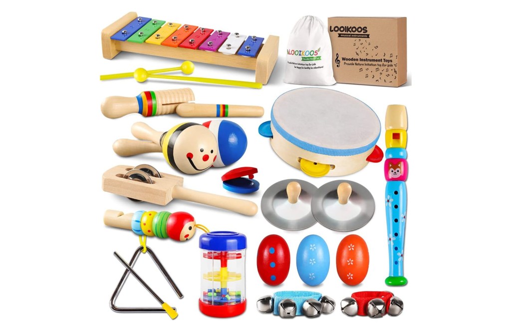 LOOIKOOS Toddler Musical Instruments Set