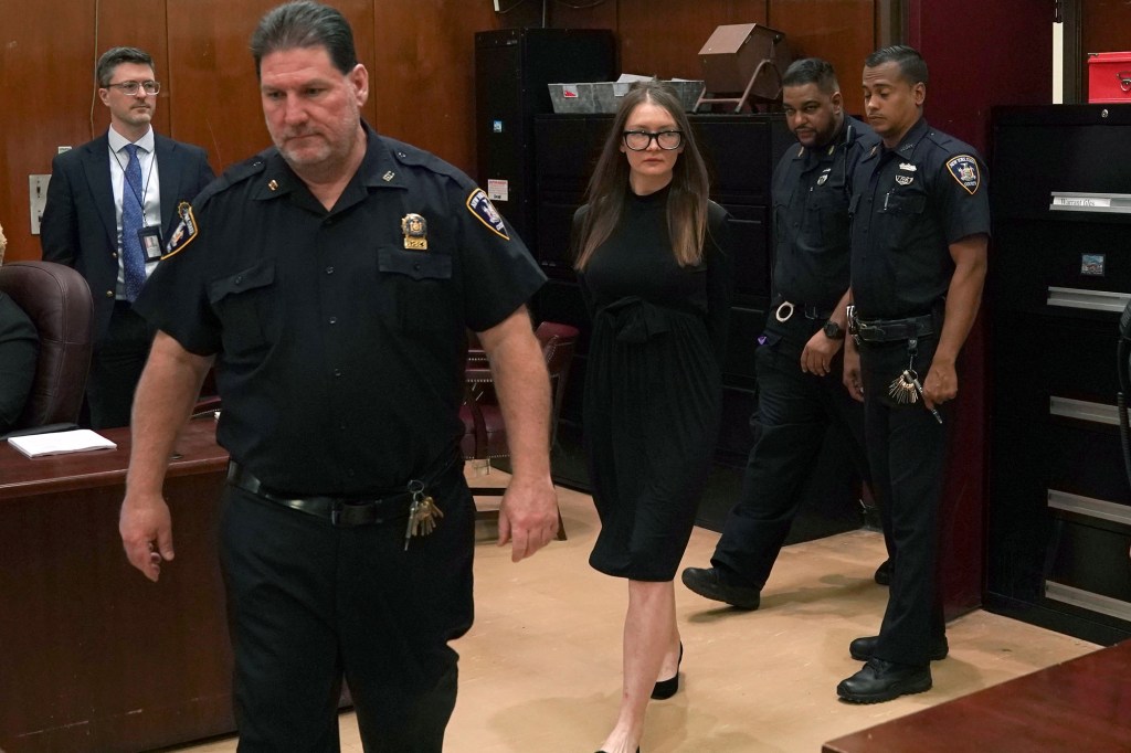 Anna Delvey in court in May 2019.