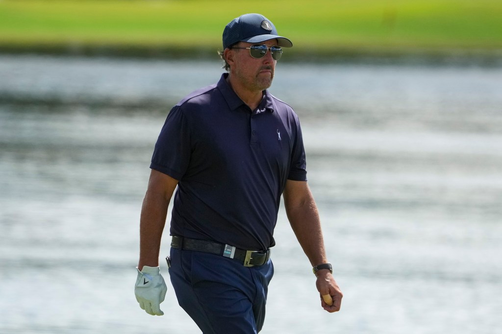 Phil Mickelson bolted for LIV Golf earlier this year.