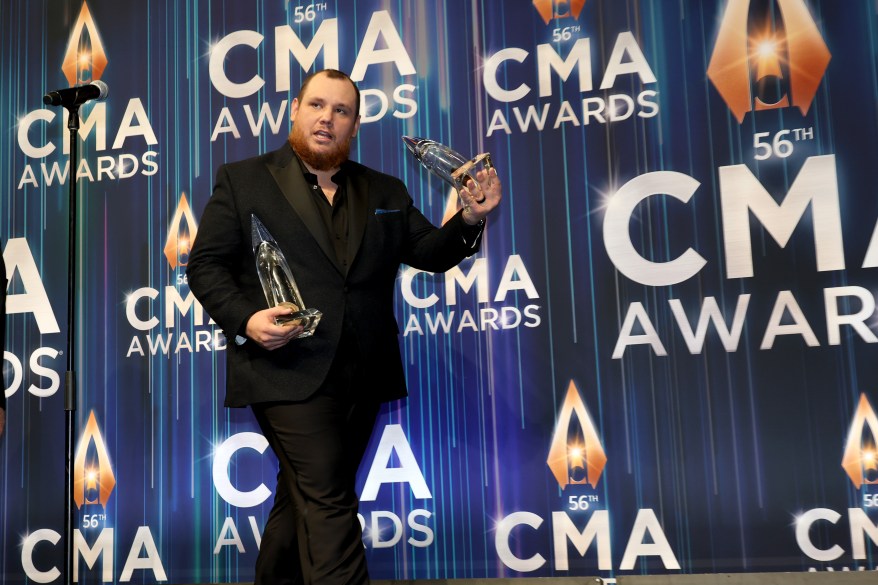 Luke Combs took home Entertainer and Album of the Year at the 56th CMA Awards on Wed. Nov. 9, 2022.