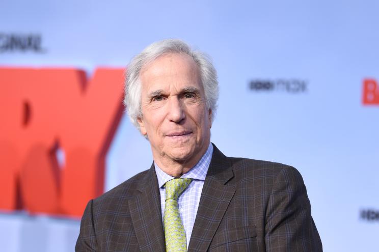 Henry Winkler at the primer of Barry.