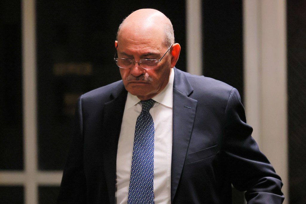 Allen Weisselberg testified in Manhattan Supreme Court on Thursday.