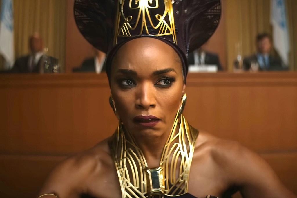 Angela Bassett returns as Queen Ramonda in "Wakanda Forever."