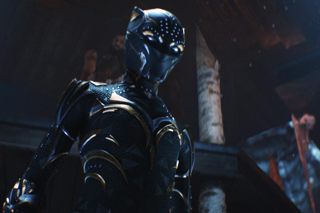 A different character becomes the Black Panther.