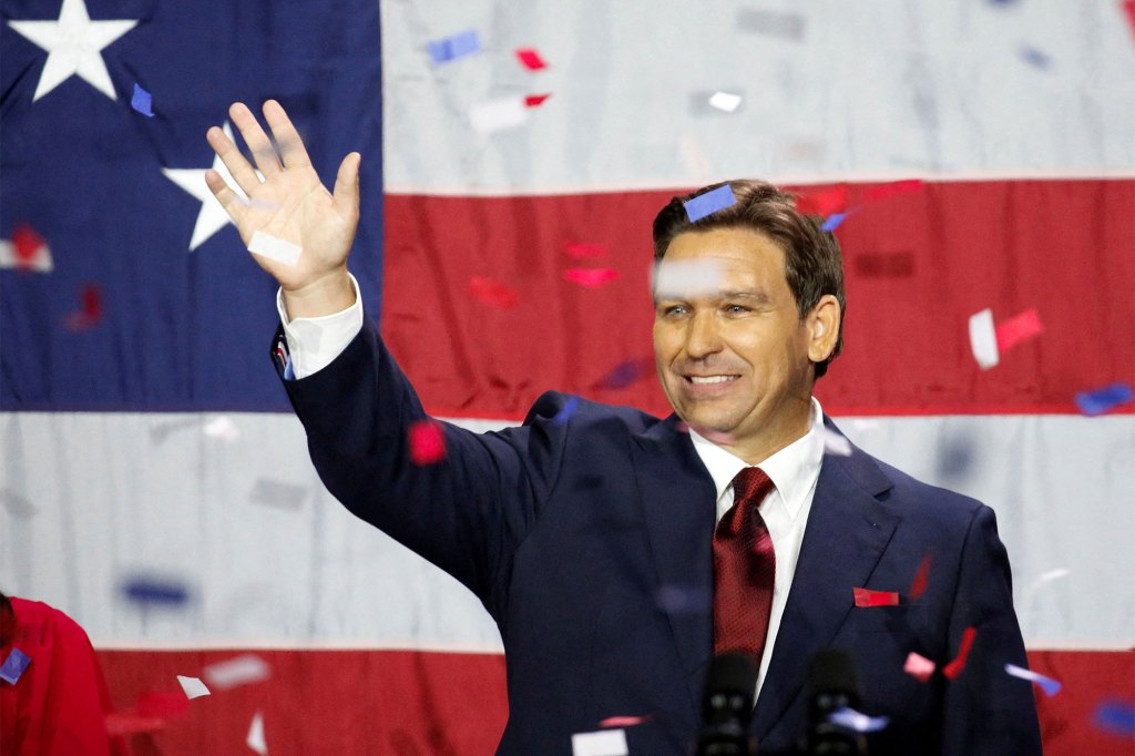 DeSantis won his reelection by a 20-point margin.
