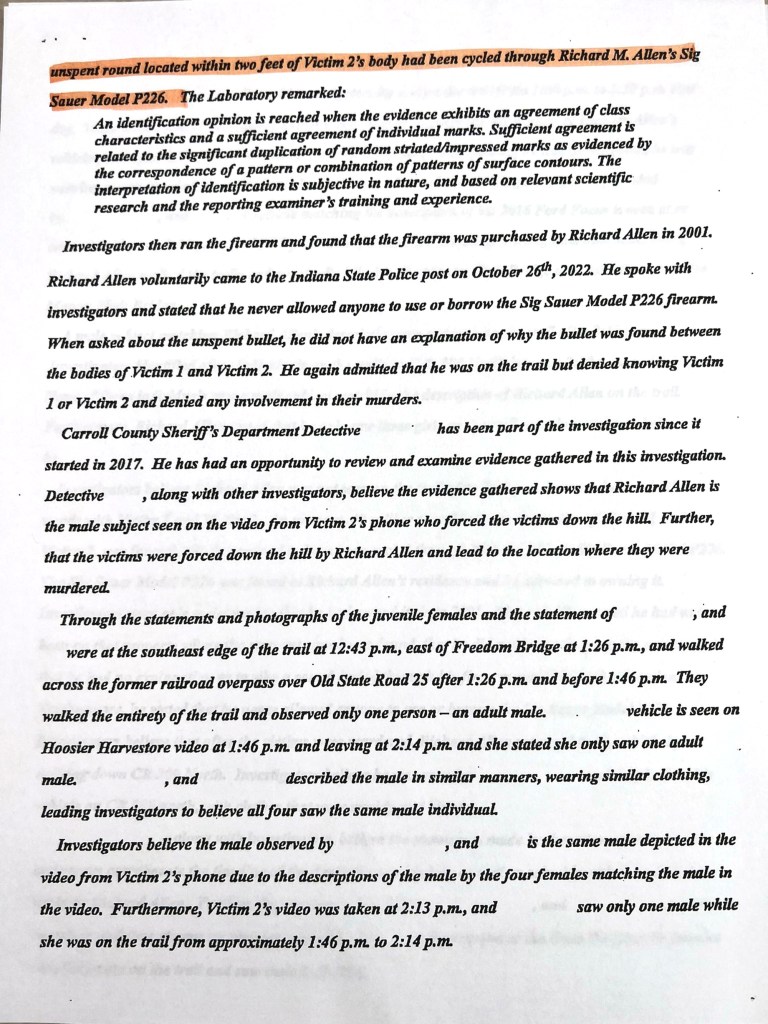 A newly unsealed affidavit offered new details in the mysterious 2017 Delphi murders.