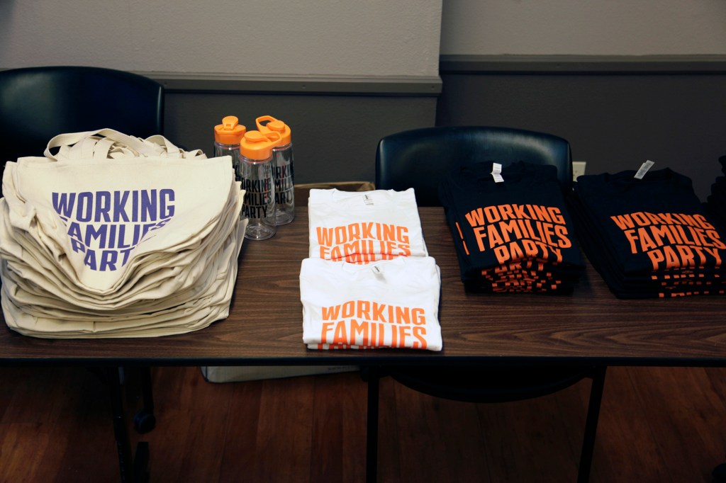 T-shirts were offered during a summit on Intersectional Environmentalism presented by AZ Working Families Party and The Green New Deal Network. 
