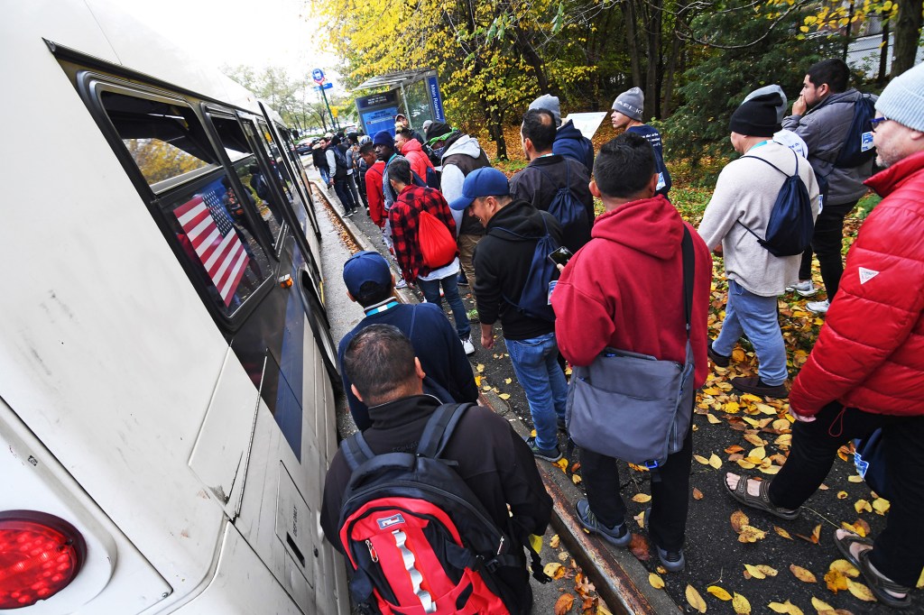 Migrants in NYC