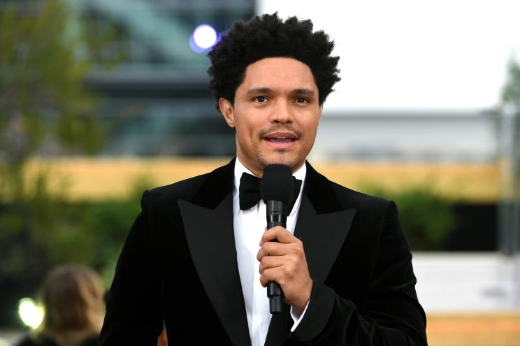 Trevor Noah at the 2021 Grammys.