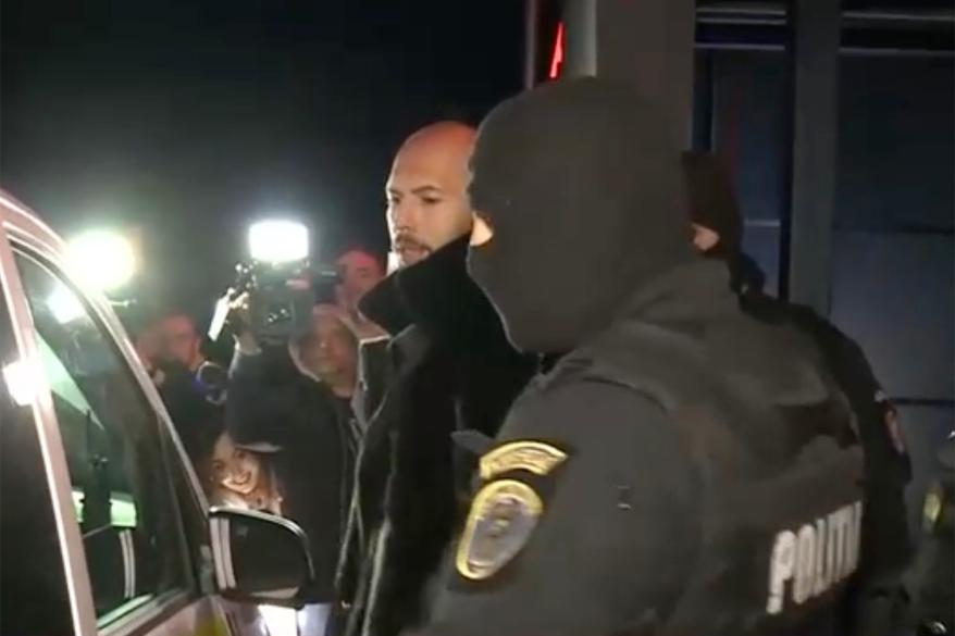 Andrerw Tate brother Tristan arrested for sex trafficking