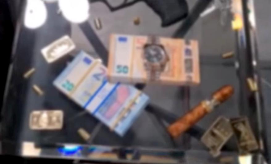 More from the Romanian police raid.