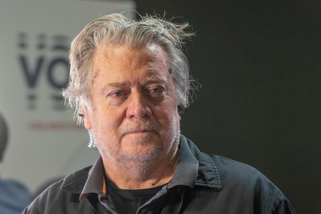 Once a powerful advisor who helped get Trump elected to the White House, Steve Bannon was sentenced this year to four months in prison for contempt of Congress.