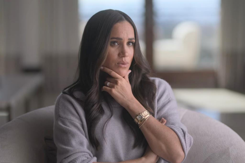 Meghan appears in the documentary, which was made as part of her and Harry's $100 million development deal with Netflix.