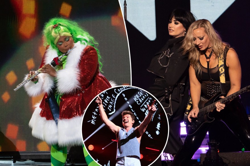 Lizzo, Demi Lovato and more takeover MSG for annual 'Jingle Ball'