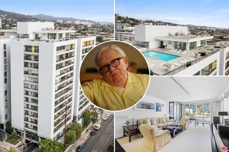 Leslie Jordan's West Hollywood condo lists for $1.8 million less than two months after his death.