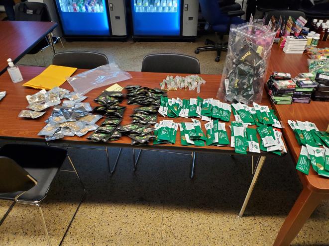 The Queens DA's Office said it busted up an illegal marijuana dispensary operating out of a converted school bus.