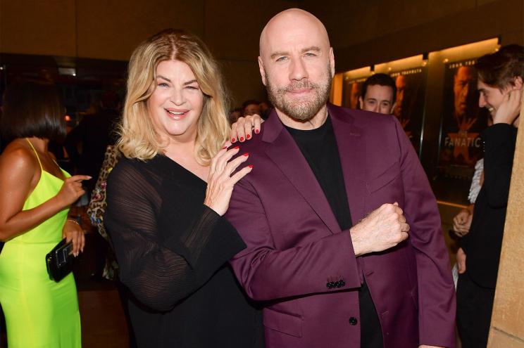 John Travolta paid tribute to his friend and former movie co-star Kirstie Alley.