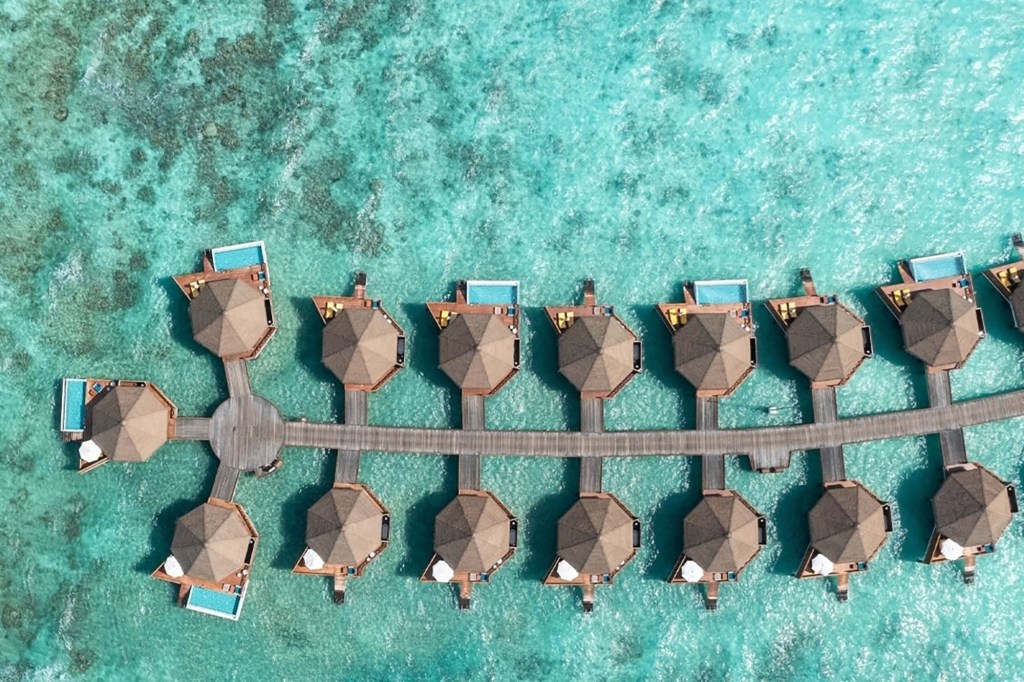 A resort in the Maldives 