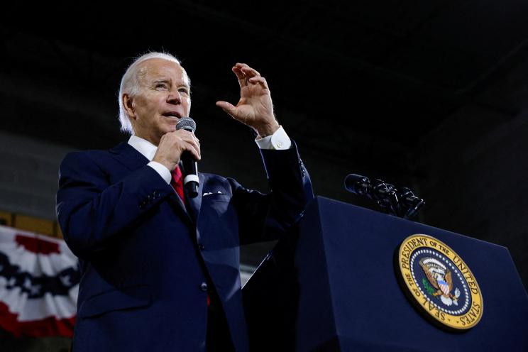 A new Rasmussen poll found that 72% of voters believe President Biden's handling of classified documents is a "scandal" and 48% would call it a "major scandal."