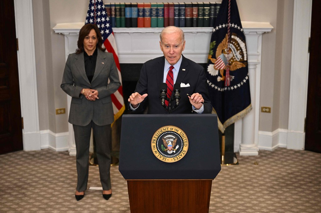 Biden and Harris