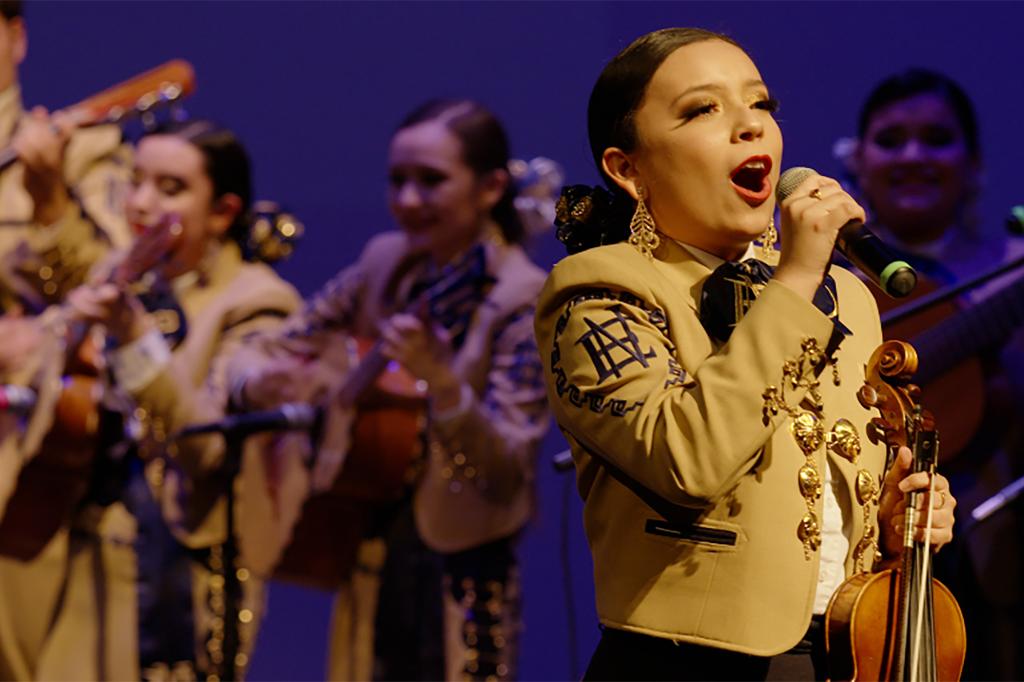 "Going Varsity In Mariachi" takes viewers inside the hotly competitive high school mariachi circuit in Texas.