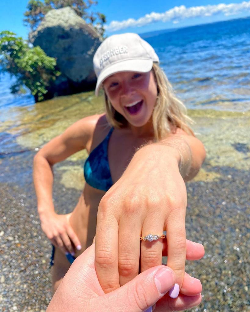 Sarah Dorough, 21, and Luke Bond, 22, are engaged to be married despite only meeting in person twice and living in separate countries.