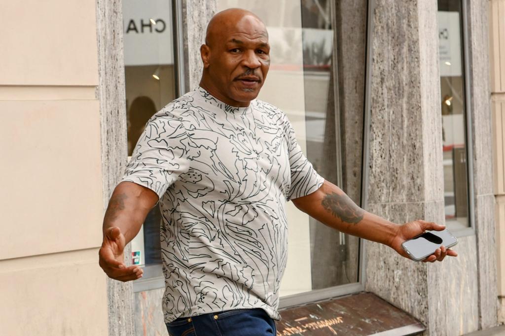 Mike Tyson in 2023.