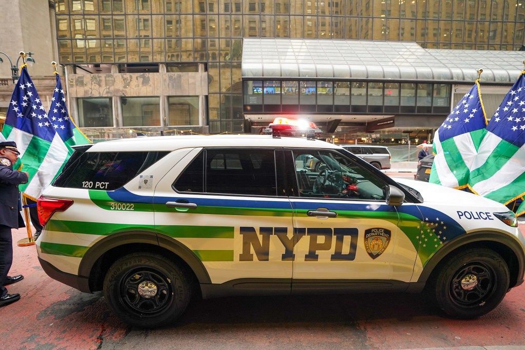 NYPD police car