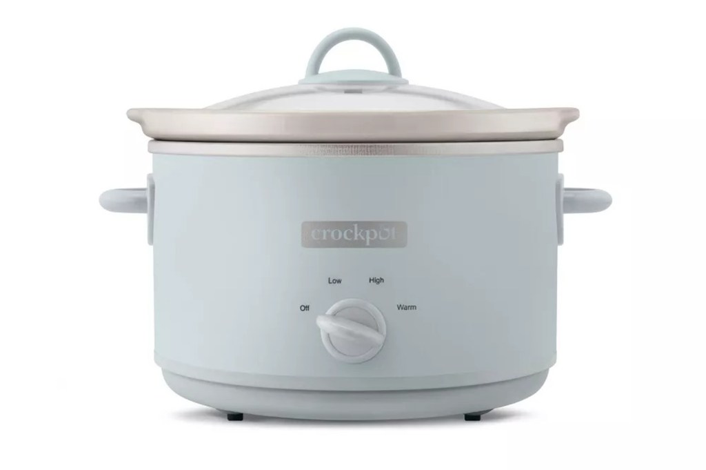 light blue crockpot