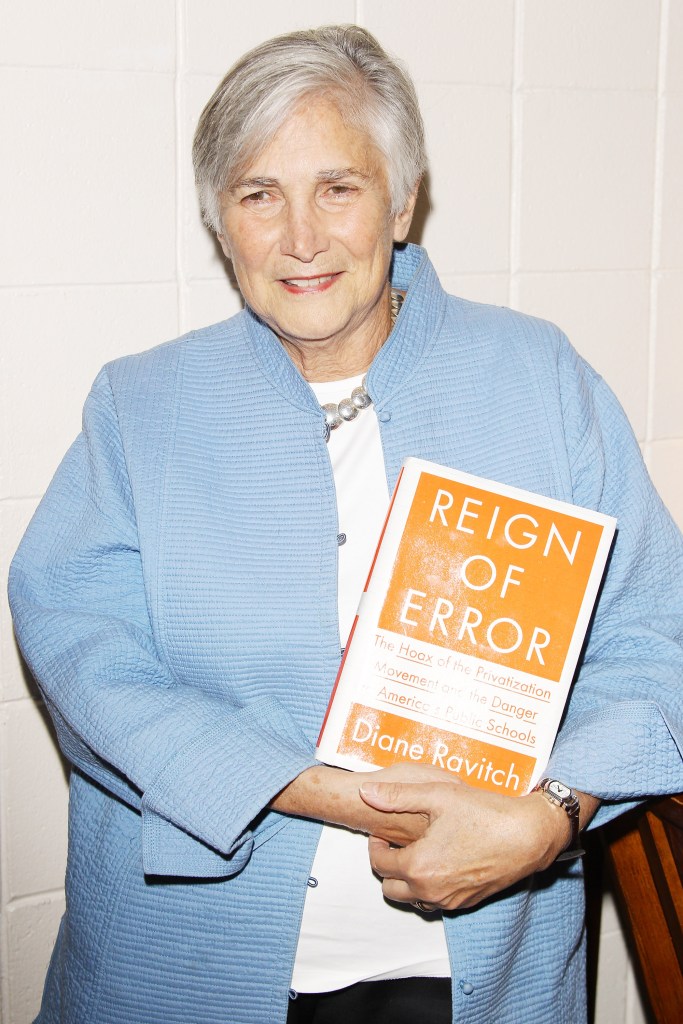 Diane Ravitch attends Cal State Northridge's "Education On The Edge" lecture series held at California State University