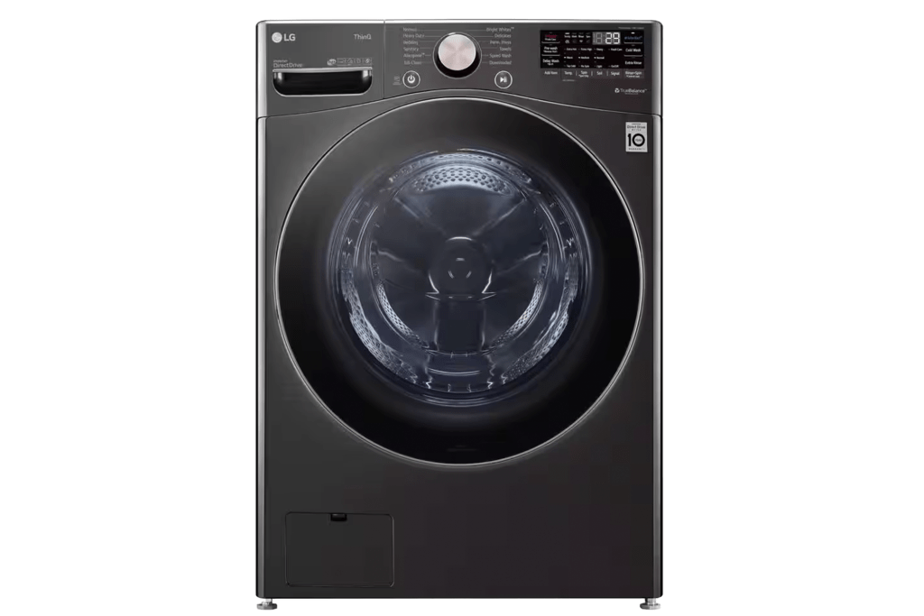 LG 4.5 cu. ft. Stackable Smart Front Load Washer with Steam and TurboWash360 Technology