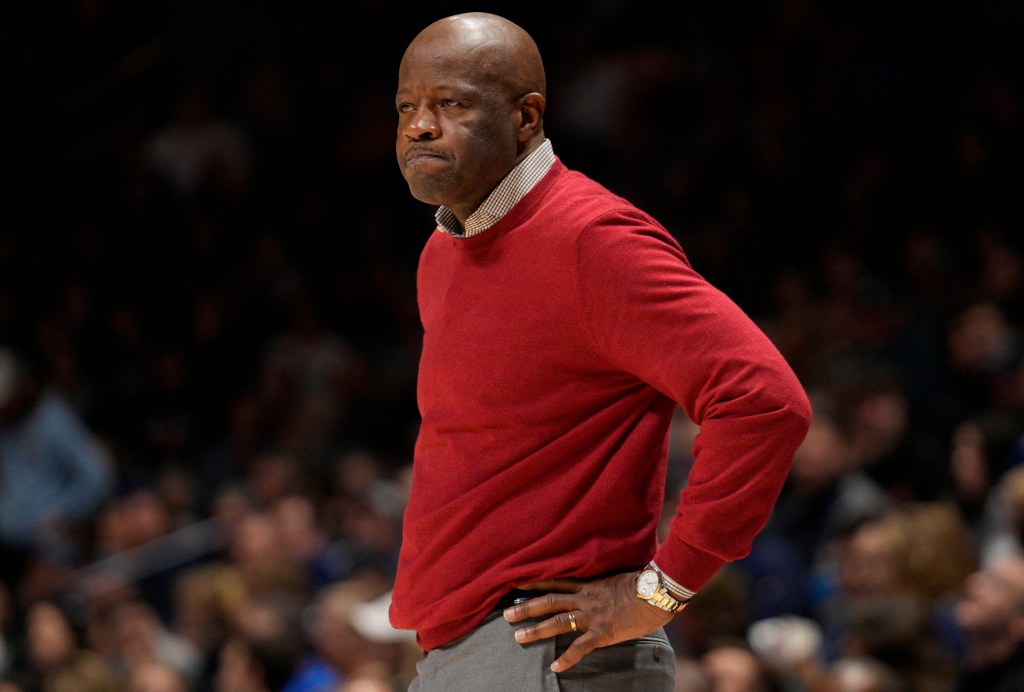 Mike Anderson, wearing a dejected expression during a loss to Xavier, wasn't any happier during St. John's 68-66 loss to Butler Tuesday night at Hinkle Fieldhouse.