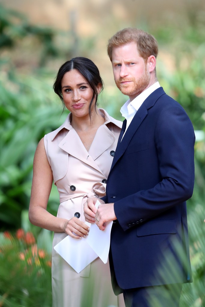 Meghan Markle and Prince Harry. 