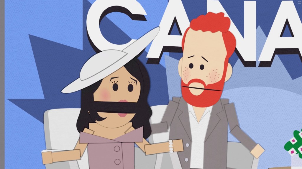 The "South Park" episode mocking Prince Harry and Meghan Markle.