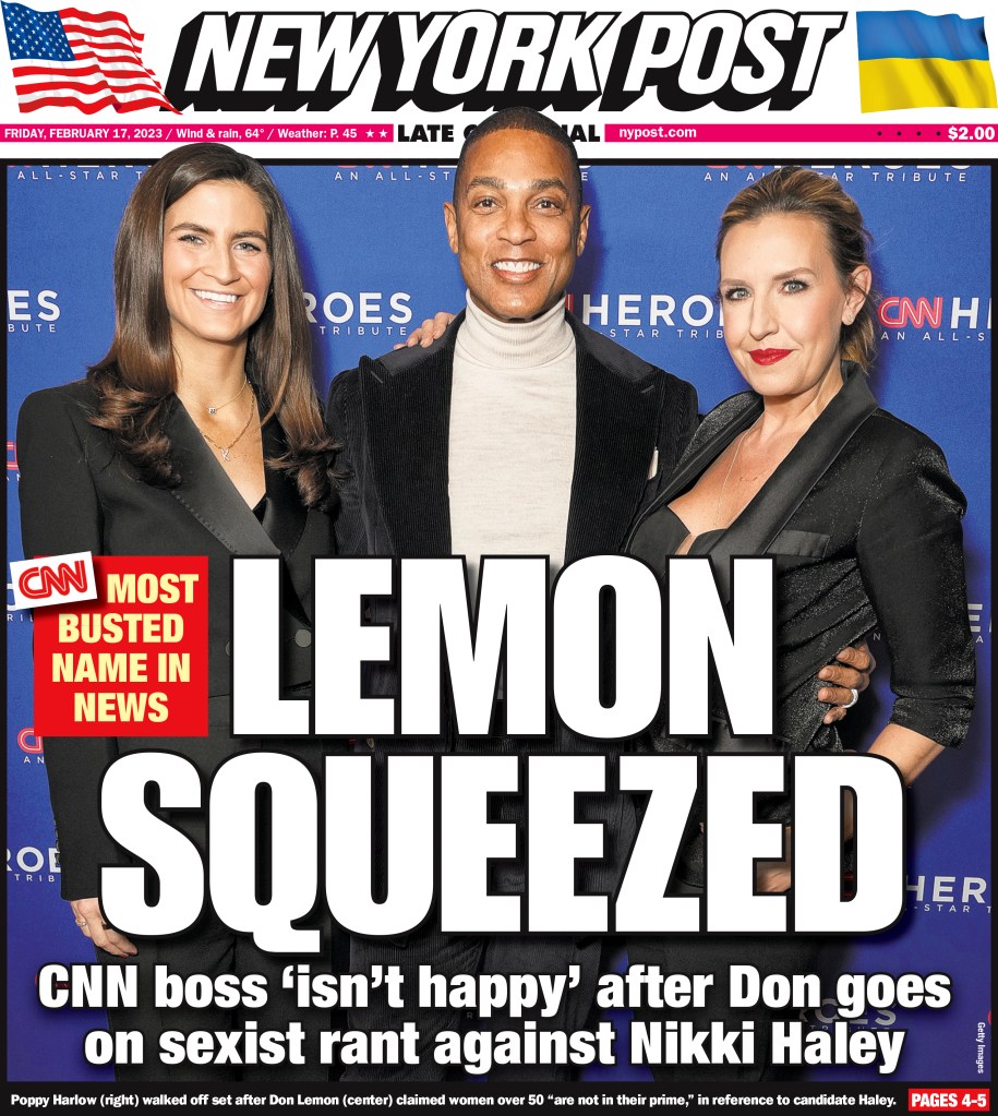 Lemon's blow-up reportedly has CNN boss Chris Licht thinking of dumping the anchor.