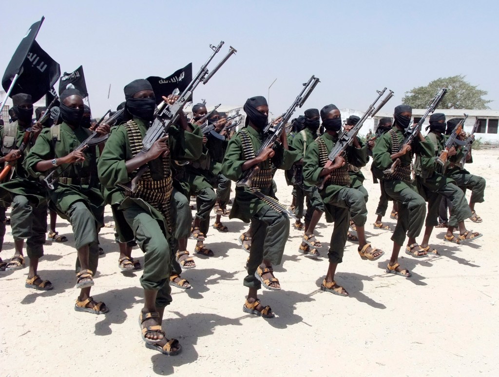 Al-Shabaab fighters.