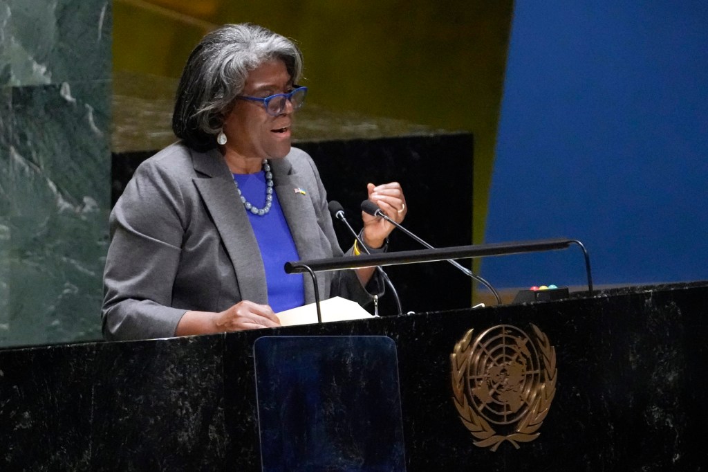 UN Ambassador Linda Thomas-Greenfield