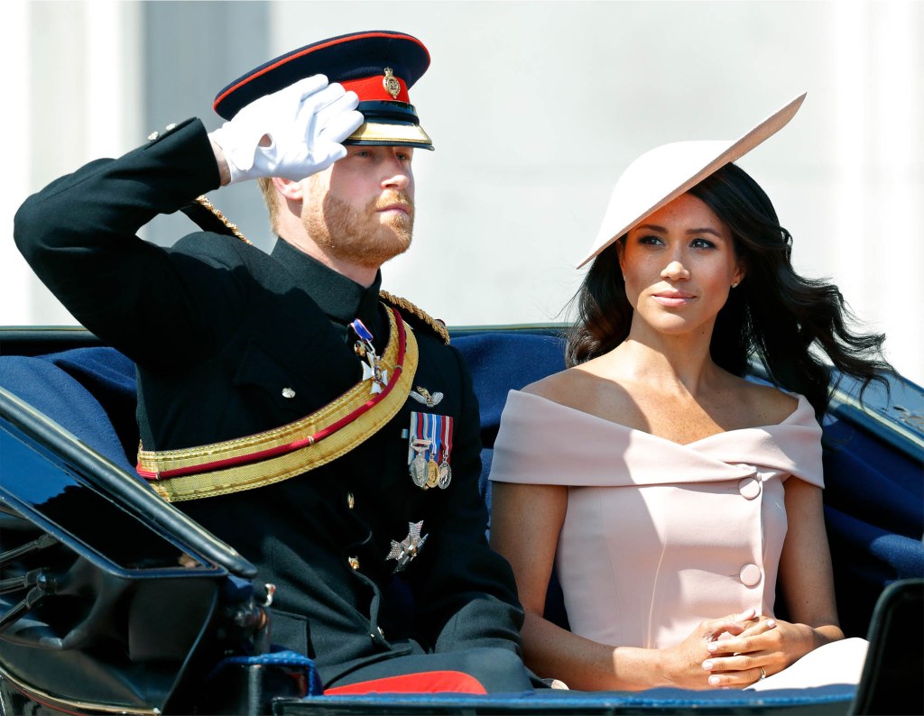 Prince Harry and Meghan Markle. 