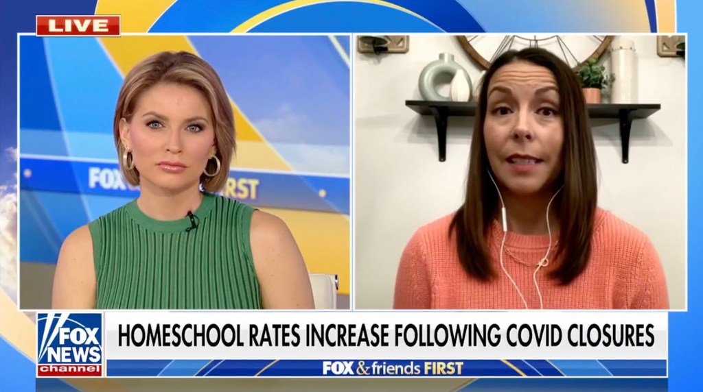 A local mother of two who began homeschooling her children joined "Fox & Friends First." 