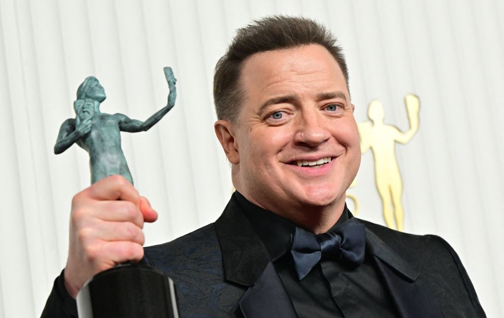 Brendan Fraser beat Austin Butler at Sunday night's SAG Awards.