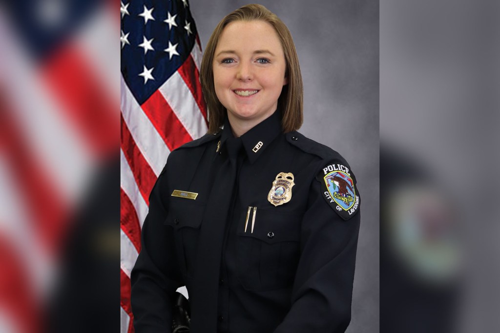 Ex-Tennessee cop Maegan Hall.