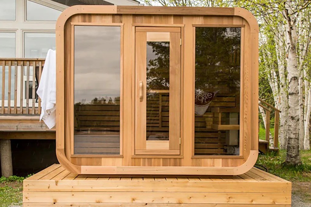 Sun Home Muskoka Outdoor Cube Sauna