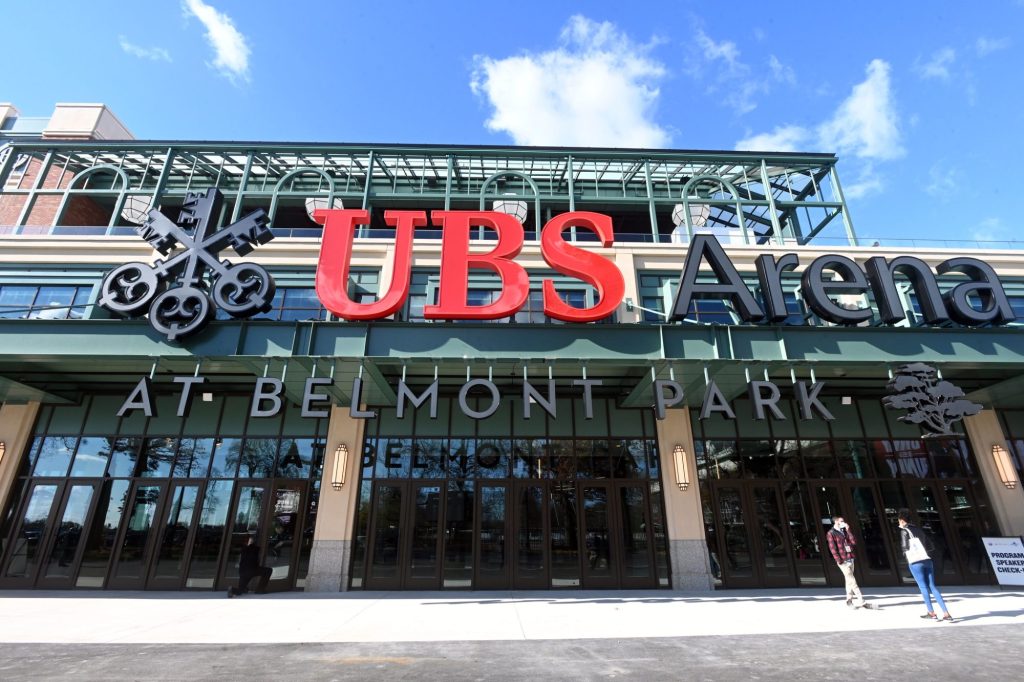 UBS Hockey Arena at Belmont Park.