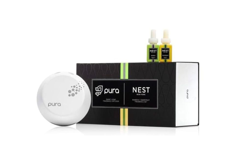 Nest fragrances with a Pura Diffuser system.