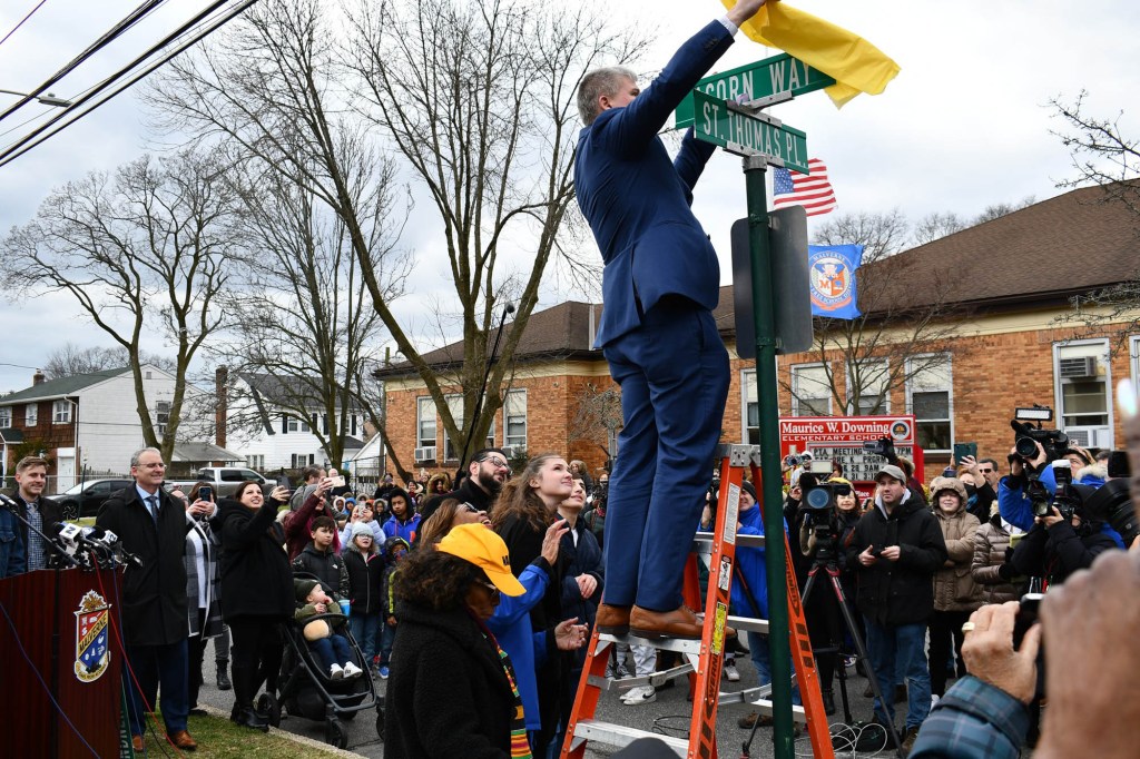 Acorn Way being unveiled to the public