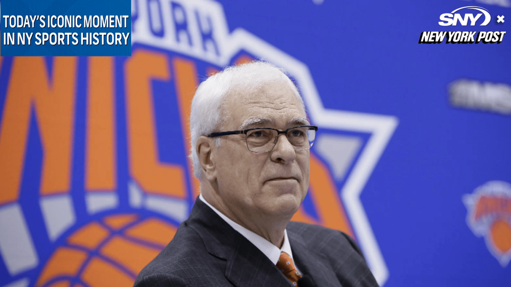 Today’s Iconic Moment in New York Sports: Phil Jackson Named Knicks President