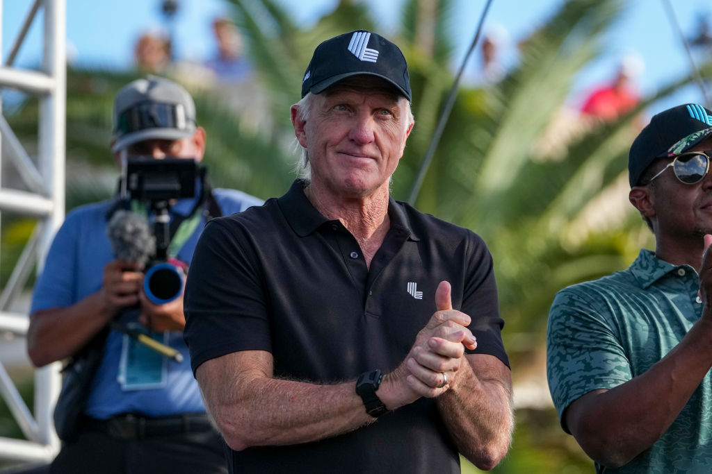 Greg Norman is the figurehead for LIV Golf.